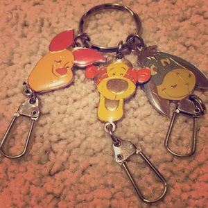 Disney Winnie the Pooh key chain hooks